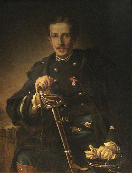 Jean-Francois Portaels Paul Deroulede in 1877 Norge oil painting art